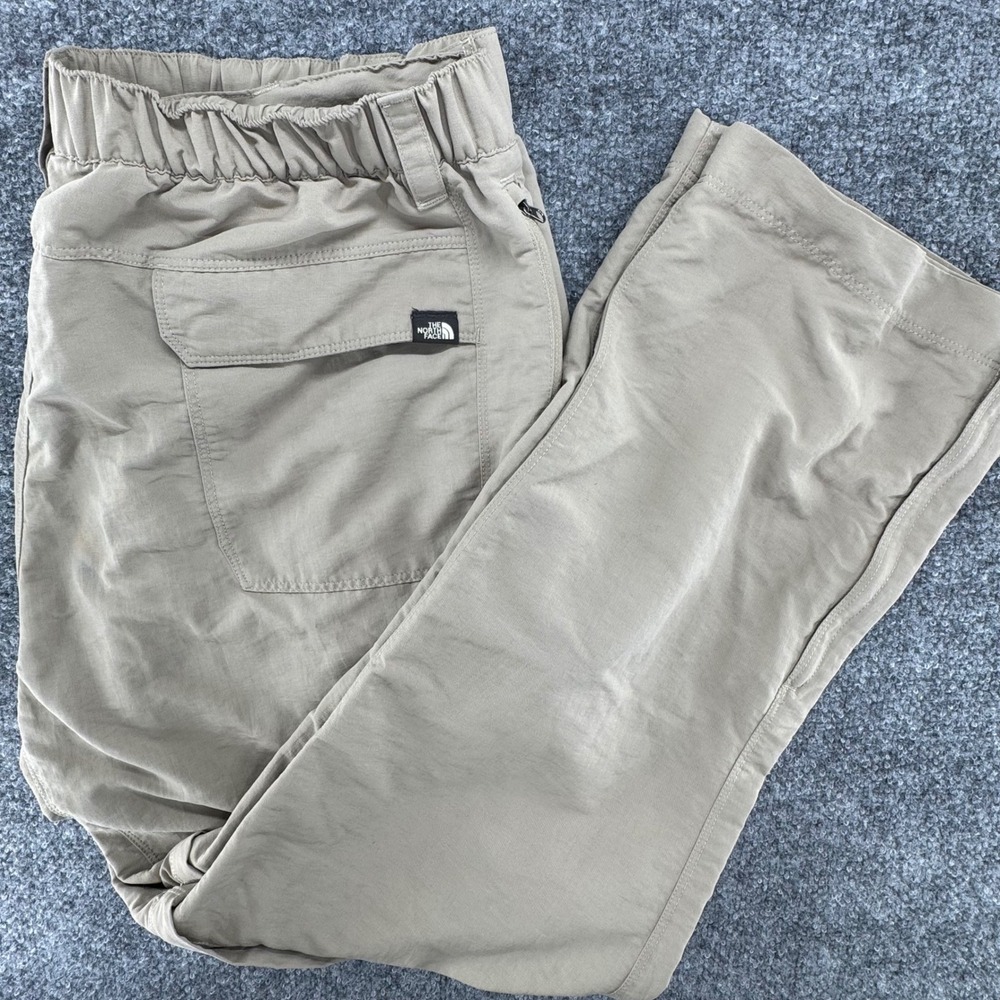 The North Face Pants Men's Large Beige Convertible Zip Off Cargo Gorpcore Hiking